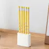 Tapa de bolígrafo y portalápices todo en uno anti-pérdida, caja de almacenamiento de lápices para estudiantes, disponible en varios colores, soporte de escritorio portátil para bolígrafos