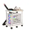 Soporte para Gabinete de PC de Escritorio con Ruedas Soporte para Host Base de Soporte para Host de Computadora de Oficina Sala de Estudio Personalización Disponible