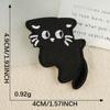 Pegatinas Bordadas de Gato de Dibujos Animados Nuevas Transfronterizas Accesorios Creativos para Ropa Fabricantes Mayorista Parche Autoadhesivo Parche Pegatinas de Tela