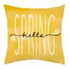 Juego de Fundas de Almohada Vintage Transfronterizo Sunflower Temu Amazon Admite Diseño Personalizado con Tu Propia Imagen, Juego de Cuatro Piezas para Primavera y Verano