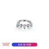 Aretes de aleación de titanio F136, anillo de granate con incrustaciones de circonita, anillo sin costuras, exquisito aro para cartílago de la oreja, aro para la nariz, joyería para piercing de titanio G23