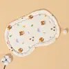 Capa de Almofada para Bebê, Almofada para Recém-Nascido, Almofada Nuvem de Gaze Dez Camadas de Algodão Puro, Capa de Almofada Infantil, Almofada de Feijão para Bebê de Algodão de Bambu
