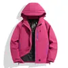 1088 Jaqueta de Algodão Outono Inverno Roupa Externa Masculina Individual Versátil Com Capuz Espessada Grafeno Luxo Leve Roupas de Algodão À Prova de Vento Aquecimento