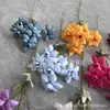 Flores artificiais Xiyan decoração de casamento fileira flores de seda camélia estrada de casamento adereços de fotografia vestido flores falsas atacado
