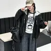 Ropa de abrigo otoñal elegante y moderna para niñas: Nueva colección 2026 de chaquetas de cuero casual estilo coreano para chicas mayores, perfectas para primavera y otoño