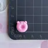 Mini Pequeno Colorido Urso de Pão Donut Croissant Resina Acessórios Comida Artificial Brinquedo Decoração de Grampo Material