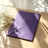 Tarjeta de felicitación creativa de colores calada, Tarjeta pequeña plegable, Tarjeta de Navidad y Acción de Gracias, Tarjeta de San Valentín, Sobre a juego con forma de corazón