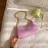 Bolso de hombro de cadena de moda personalizada de celebridad de Internet para mujer 2023 Invierno nuevo versátil ins este año popular bolso de axila