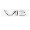 O logotipo V12 é adequado para Mercedes-Benz modificado S-class Fender logotipo da cauda logotipo V12 logotipo lateral acessórios do logotipo