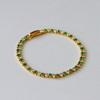 Moda Europea y Americana Lujo Ligero Cuadrado Zircón Pulsera para Mujer Gama Alta Dopamina Simple Exquisita Pulsera con Hebilla de Reloj Versátil