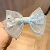 Internet-famoso Princesa Pequena Fita Bow Hairpin Crianças Menina Hanfu Purple Hairpin Acessórios de cabelo das meninas