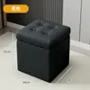 Banco de almacenamiento taburete de almacenamiento se puede sentar en taburete pequeño taburete bajo para el hogar sentido de taburete pequeño reposapiés para sala de estar banco de almacenamiento
