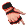 Guantes de Fitness, Protección Antideslizante en la Palma, Equipo de Mancuernas para Gimnasio, Ejercicio de Levantamiento de Pesas, Correas Extendidas para la Muñeca, Protección de Mano para Barra de Entrenamiento