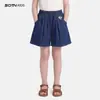 Calça Infantil Verão 2026 Nova Estilosa Roupa Infantil Kids Solta Estilo Coreano Hot Pants Crianças Mais Velhas Shorts Jeans Finos