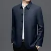 Chaquetas auténticas de primavera y otoño para hombre al por mayor transfronterizas, casual de negocios, ejecutivas, de liderazgo, chaquetas de alta gama