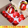 Botella de Vino Casera Vidrio Vacío Cerámica Fruta 0.5kg Frasco de Vino Sellado Jarra de Vino Pequeña Opciones Multicolores Personalizables