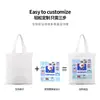 Bolsas de Lona Personalizadas con Acabado de Alta Gama, Bolsas de Recuerdo, Bolsas de Lona Tote de un Solo Hombro Ecológicas para Publicidad y Promoción Corporativa
