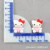Pegatinas para Pasadores Sanrio Kuromi Temática de Perro Materiales Refrigerador DIY Pegamento Cremoso Caja de Papelería Kit de Material de Resina