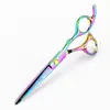Tijeras Profesionales para Peluquería Color Oro Negro Flor de Cerezo, Tijeras para Cortar el Cabello, Tijeras Planas, Tijeras Entresacadoras, Tijeras para Flecos, Tijeras Entresacadoras, Disponibles en 7 Colores