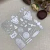 Casa de Halloween Fantasma Murciélago Marco Metal Acero al Carbono Troquel de Corte DIY Troquel de Corte Nuevo Suministro Transfronterizo