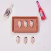 Paleta de helado Caricatura japonesa Pegamento de crema Accesorios para uñas de resina Piezas pequeñas Aretes DIY Pinzas para el cabello Decoraciones para uñas
