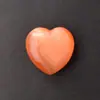 Piedra Natural de Venta Caliente Transfronteriza 30*12 Corazón No Poroso Cristal Rosa Accesorios de Juguete Arqueológico Corazón DIY Pequeño Regalo