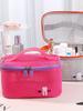 Nova Bolsa Cosmética Flip-Top de Feriado para Viagem, Portátil, de Alta Qualidade, Artefato de Armazenamento de Super Grande Capacidade para Batom