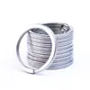 Llavero de acero inoxidable 304, llavero plano, anillo de doble capa, anillo plano, figura de coche, accesorio de llavero de juguete