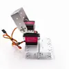 Resumen de Accesorios para Engranajes de Dirección de Eje Único y Doble Eje: Soporte Multifuncional, Volante Metálico, Brazo de Dirección, Brazo Mecánico con Microcontrolador