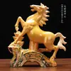 Caballo de Cerámica Tang Sancai, Adorno Artesanal del Año del Caballo, Caballo de Cerámica para Sala de Estar y Oficina, Éxito en Todo, Regalo de Decoración para Escritorio