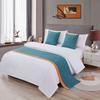 Toalha de cabeceira de cama de hotel Bandeira de cama lateral Moderna de alta qualidade Almofada de cabeceira de cama de hotel simples Estilo europeu Capa de cama de luxo leve