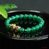 Pulsera de Calcedonia Verde Imperial Aiyu Pulsera de Ágata Pixiu Joyería de Cristal Venta al por Mayor y Entrega S2102604