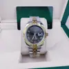 Reloj de Pulsera de Acero Oyster Log para Hombre Reloj de Cuarzo con Manecillas Correa de Acero Sólido Log Verde Reloj con Calendario