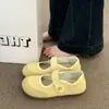 Tênis de treino alemães com velcro para mulheres, novo modelo popular de 2026, tênis respiráveis de sola reta para primavera e outono, adequados para gestantes, tênis esportivos brancos