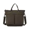 Bolsa Tote Simples, Grande Capacidade, Bolsa de Ombro de Nylon de Uso Duplo para Mulheres, Bolsa Transversal de Nicho para o Dia a Dia com Múltiplos Bolsos