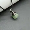 Piedra Natural Ojo de Tigre Calabaza Sombrero de Mago Colgante Halloween Cuarzo Rosa Aventurina Verde Jade Sombrero de Bruja Colgante