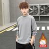 Ropa Infantil para Niños Gorditos Niños Plus Gorditos Plus Terciopelo Cuello Medio Alto Camiseta Base Otoño e Invierno Ropa Interior para Niños Medianos y Grandes Top de una Pieza