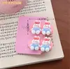 2026 Nuevo Estilo Pinzas para Flequillo de Niña Estilo Coreano Pinzas Exquisitas para Niños con Lazo, Pinzas de Lujo Ligero de Alta Gama para el Cabello al por Mayor