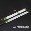 Adesivo termoencolhível para haste de flecha Adesivo termoencolhível para haste de flecha de diâmetro interno de 6,2 Adesivo termoencolhível universal Adesivo à prova d'água para arco e flecha DIY Sopro de ar quente Encolhível