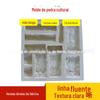 Exportação de Moldes de Silicone de Tijolo Antigo, Série de Moldes de Pedra Cultural para Decoração de Interiores, Feito pelo Fabricante