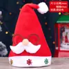 Decoraciones navideñas adultos niños lentejuelas multicolor asta tela sombrero fiesta de Navidad accesorios de fiesta al por mayor