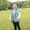 Chaleco para Niños con Capucha Engrosado Ropa Exterior para Niño Chaleco Cálido Chaleco de Terciopelo para Bebé Niña Niños Pequeños y Medianos Lindo Bebé
