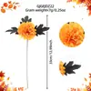 Amazon Transfronterizo Brillo Simulación Calabaza Tallo Único Fruta Artificial Acción de Gracias Girasol Flor Artificial Decoración Accesorios
