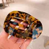 Nuevo Pinza para el Cabello de Lujo con Forma de Concha para la Parte Posterior de la Cabeza, Pinza Curva Grande de Acetato con Abalón para Cabello Grueso