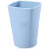 Caneca de Escovação de Dentes para Casal Cor Escandinava Caneca de Lavar Caneca de Enxaguante Bucal Boca Redonda Copo de Água Mini Logotipo Imprimível Presente