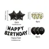 Set de Globos de Letras y Estrellas de Cumpleaños de 16 Pulgadas, Decoración para Fiesta de Cumpleaños, Arreglo de Globos