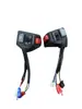 Interruptor de Guidão de Motocicleta Aplicável AEROX Interruptor Combinado de Fibra de Carbono Ignição Pisca Interruptor de Parada Montagem no Guidão