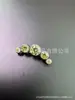 F136/G23 Aleación de Titanio Cinco Enlaces Circonio Joyería para Perforaciones Pendientes de Aleación de Titanio Clavos para Labios Clavos para Hueso de Oreja Venta al por Mayor