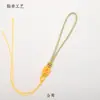 Cuerda tie-dye, nudo de la suerte, producto semiacabado, cuerda para manualidades hechas a mano, accesorios decorativos, cuerda trenzada, caja de regalo con cuerda a juego