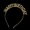 Feliz cumpleaños Princesa Crystal diadema hornear pastel decoración decoración fiesta de cumpleaños diosa disfraz sombrero